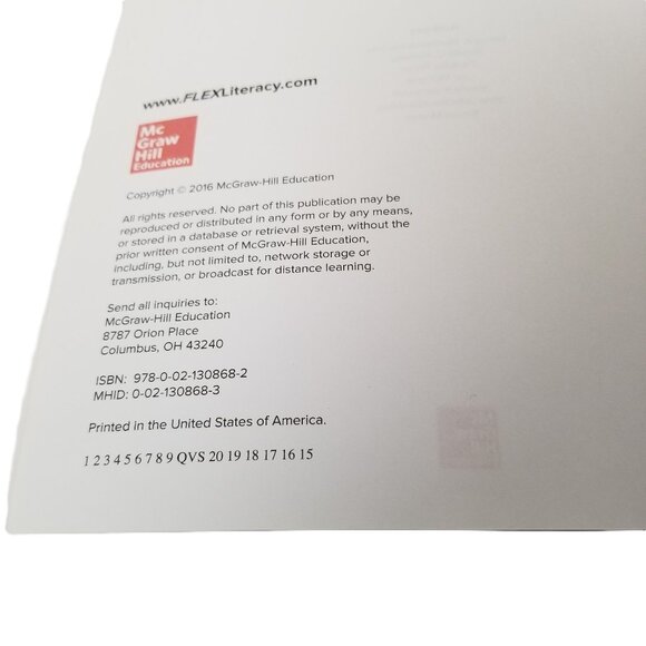 SRA FLEX Literacy Interactive Reader Volume C McGraw Hill Student Workbook - Picture 3 of 9